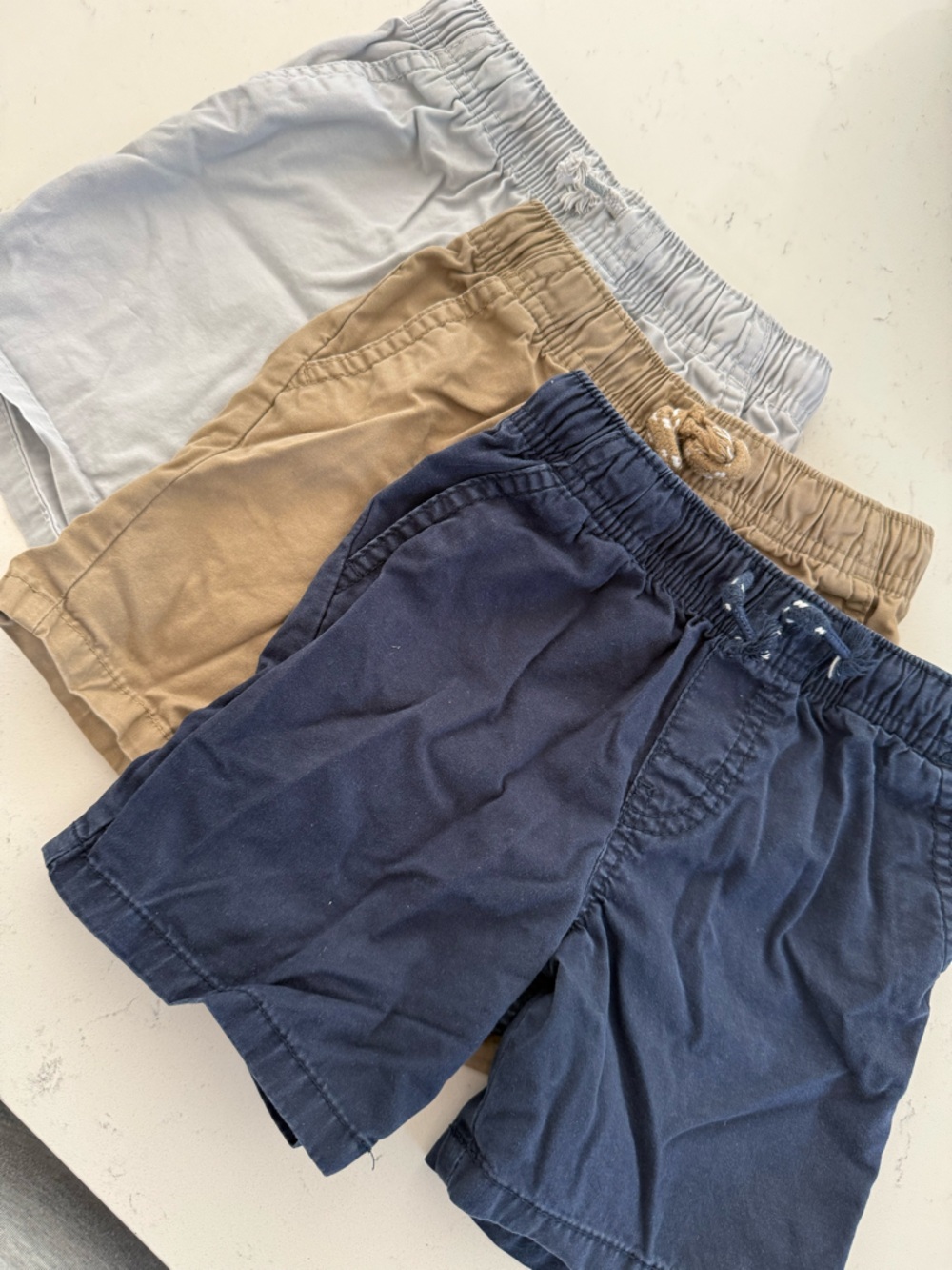 Cat & Jack Boys Shorts Set - Navy, Khaki, Light Blue